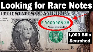 Searching Dollar Bills for Rare Star Notes and Rare Money