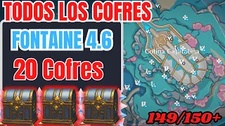 🌟TODOS LOS COFRES DE FONTAINE🌟| PARTE 6 | VERSION 4.6 | Genshin impact