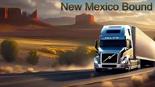 American Truck Simulator -- Transporting Cheese from Albuquerque to Las Cruces, NM