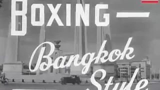 Old muay thai fight in 1929