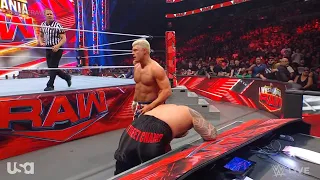 Cody Rhodes vs. Solo Sikoa (1/2) - WWE RAW 3/27/2023