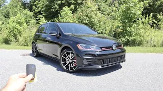 2021 Volkswagen Golf GTI Autobahn: Start Up, Test Drive, Walkaround and Review