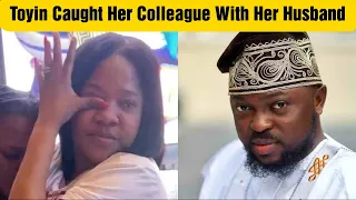 Toyin Abraham Cry After Caught Her Husband And Side Chick In Their Matrimonial Bed