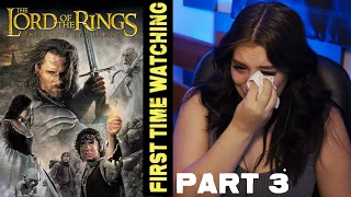 THE LORD OF THE RINGS | THE RETURN OF THE KING | MOVIE REACTION | PART 3/3