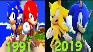 EVOLUTION OF SONIC GAMES 1991-2019