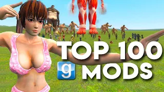 TOP 100 GMOD ADDONS (2021) | 100+ FUN Mods to try right now!