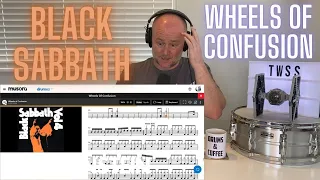 Drum Teacher Reaction: 'WHEELS OF CONFUSION' - BLACK SABBATH Vol. 4 (1972)