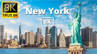 New York 8K Video Ultra HD 120FPS | 8K TV by TRUE8K