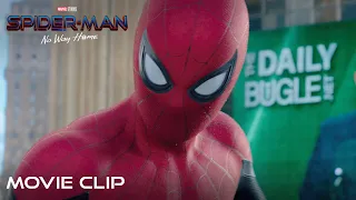 SPIDER-MAN: NO WAY HOME Clip - Outed | With Captions