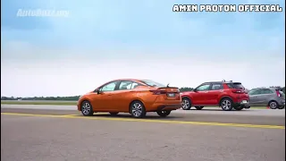 IRIZ VS ATIVA VS ALMERA - DRAG RACE