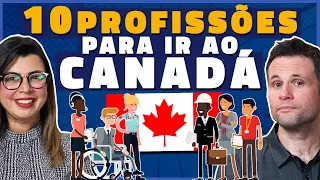 10 MELHORES PROFISSÕES PARA CONSEGUIR OFERTA DE EMPREGO NO CANADA