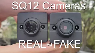 Genuine Vs Fake SQ12 Camera