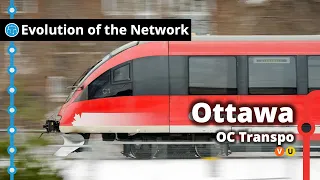 Ottawa's O-Train & Transitway Network Evolution