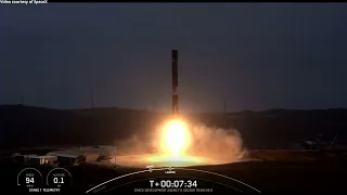 Falcon 9 launches Tranche 0B and Falcon 9 first stage landing