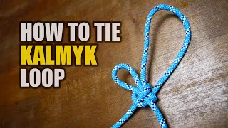 How to tie the Kalmyk Loop Knot