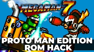 Mega Man 7 Proto Man Edition (SNES Rom Hack) - Gameplay Playthrough Longplay