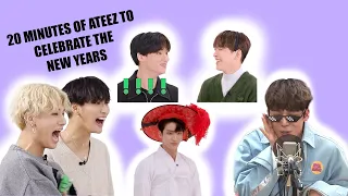 20 MINUTES OF ATEEZ MOMENTS TO CELEBRATE THE NEW YEARS