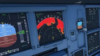 Microsoft Flight Simulator 2020 • A320 Weather Radar
