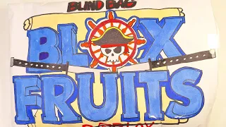 [paper diy] ROBLOX BLOX FRUIT 🍇 BLIND BAG 🍎 #blindbag #asmr