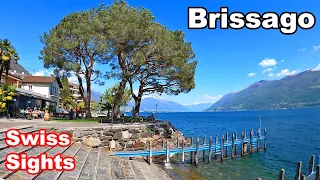 Brissago Switzerland 4K Ticino Village Lago Maggiore