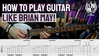 Brian May Guitar Style - Play Guitar Like Brian May! - PMT College