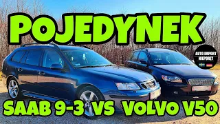 POJEDYNEK ‼️ SAAB 9-3 vs VOLVO V50 ‼️ Porównanie ‼️ TEST ‼️