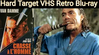 Harte Ziele / Hard Target VHS Retro Blu-ray Edition, Van Damme Unboxing Esc Edition