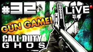 CoD Ghosts "GUN GAME!" - LIVE w/ Elite #32 (Call of Duty Ghost Multiplayer Gameplay)