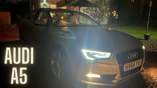 2014 Audi A5 Sportback 2.0 tdi walkaround at night
