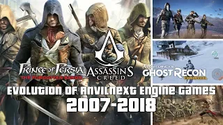 Evolution of AnvilNext Engine Games 2007-2018