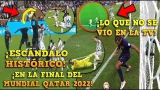 🚨¡ESCÁNDALO HISTÓRICO! 2 GOLES ILEGALES en la FINAL del MUNDIAL QATAR 2022 - LO que NO SE VIO en TV