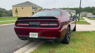 dodge challenger R/T (2019) exhaust sound