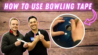 How To Use Bowling Tape! | Inside the Thumb and on the Thumb! | Pro Advice | Improve your Release!