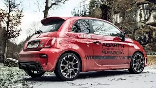 Abarth 595 Competizione with Monza Exhaust: Sound, Drive, Revs