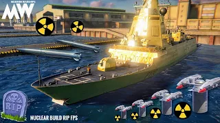 SPS F-110 - Full Nuclear build very insane but Rip FPS - Modern Warships
