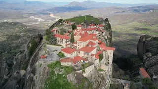 Meteora ( Greek Μετέωρα  - “floating in the air”) DJI mini Video