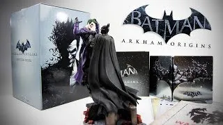 Batman Arkham Origins Collector's Edition Unboxing | Unboxholics