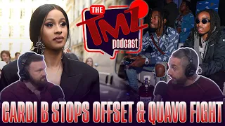 Cardi B Breaks Up Grammys Fight Between Offset & Quavo | The TMZ Podcast
