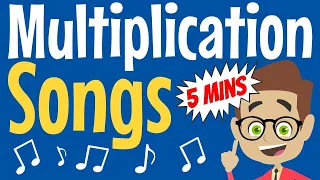 Multiplication Times Tables Songs | 2 5 And 10 Times Tables | Maths Songs