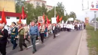 Шествие Пензенских коммунистов в честь Дня Победы