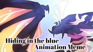 Hiding in the blue || Animation meme || Creatures of sonaria (TW: flashing lights)