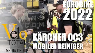 EUROBIKE 2022: KÄRCHER OC3 - Mobiler Outdoor Reiniger