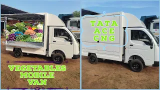 Vegetables Mobile Van on TATA ACE CNG