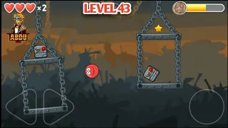 RED BALL 4 LEVEL 43 WALKTHROUGH Box Factory