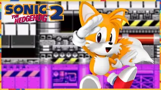 Sonic the Hedgehog 2 - Tails Playthrough (Sonic 2 Absolute) 100% All Chaos Emeralds