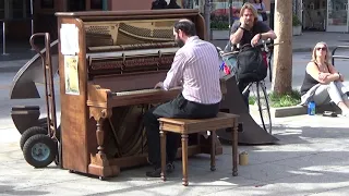 Sonora Rag, by Tom Brier, played by the composer at the 2016 Santa Cruz Ragtime Festival