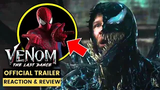 BANYAK ADEGAN TIPUAN ?! | VENOM THE LAST DANCE OFFICIAL TRAILER REACTION & REVIEW