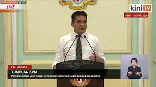 LIVE: Sidang Media Menteri Kanan Pendidikan Radzi Jidin