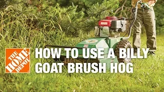 How to Use a Billy Goat Hydraulic Brush Hog Rental