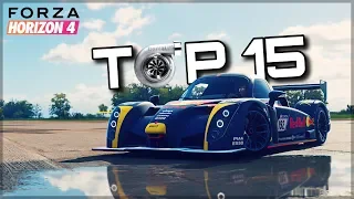 TOP 15 Best Turbo Sounds | Forza Horizon 4 | Blow Offs, Spools & Flutters!